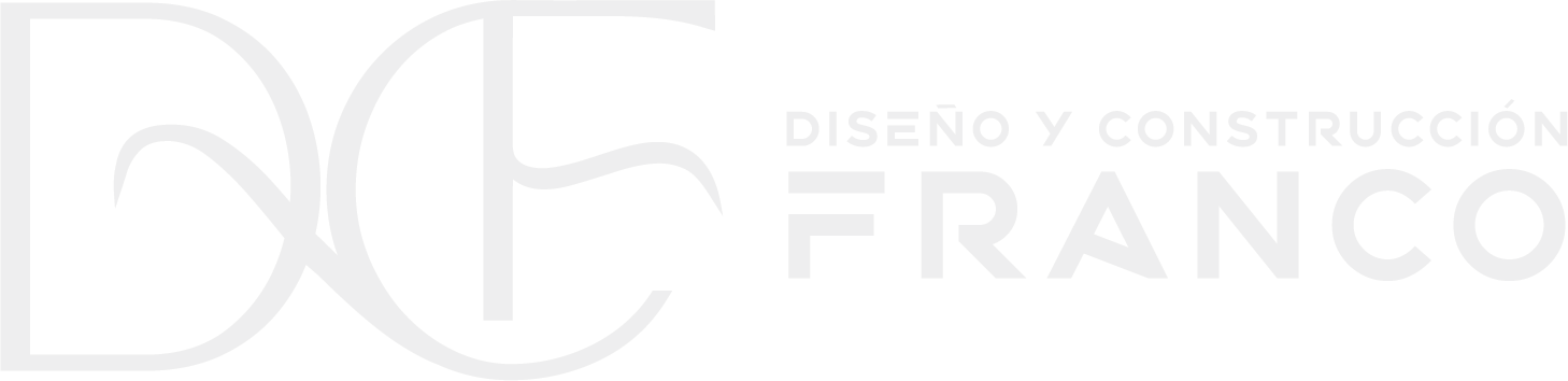 logo diseño y construccion franco
